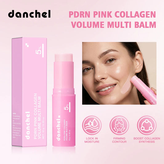 Bálsamo Facial PDRN Pink Collagen Stick – Hidratación Profunda, Efecto Glow y Reafirmante Antiarrugas