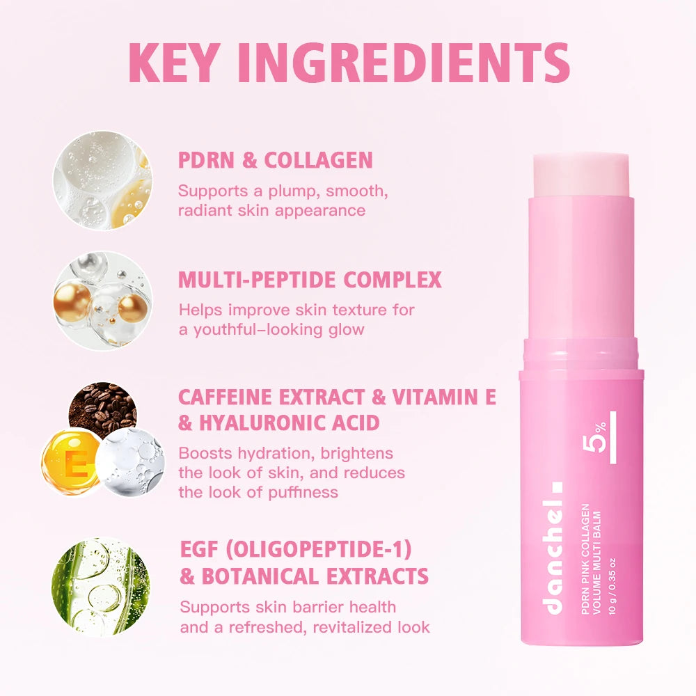 Bálsamo Facial PDRN Pink Collagen Stick