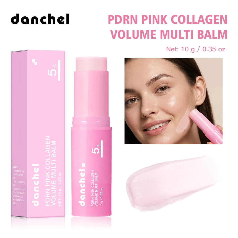 Bálsamo Facial PDRN Pink Collagen Stick