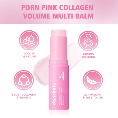 Bálsamo Facial PDRN Pink Collagen Stick
