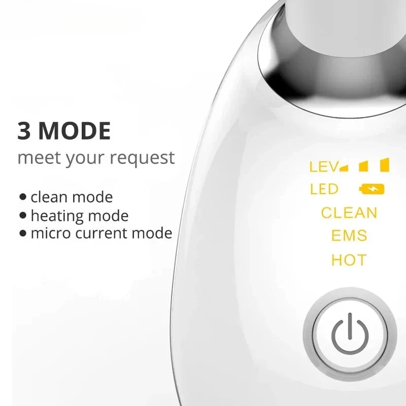 Masajeador EMS Facial y Cuello LED